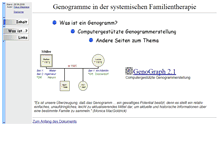 Tablet Screenshot of genogramm.de